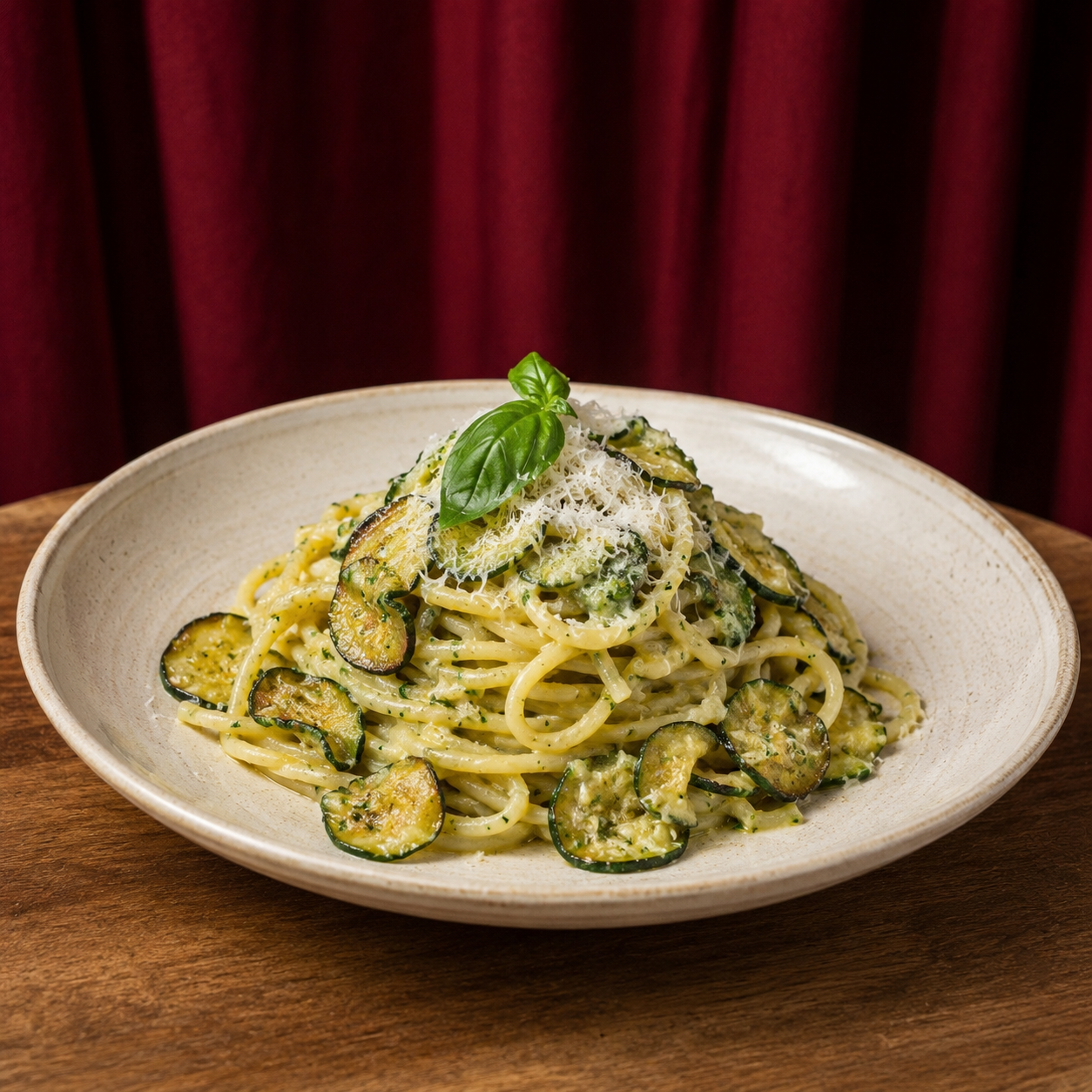 Spaghetti alla nerano
